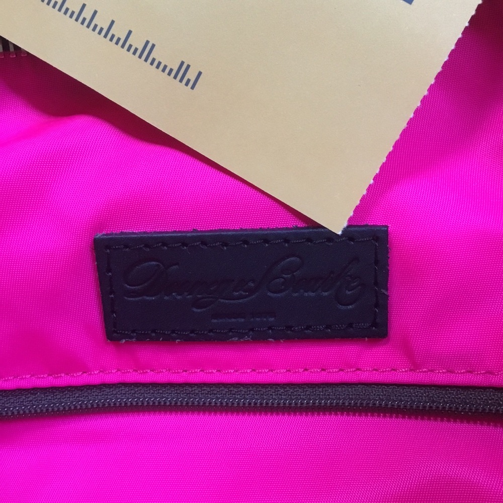 Authentic Dooney & Bourke Large Nina Nylon Leather Trim Bag - Picture 11 of 16
